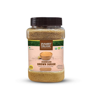 Jivamrit Organic Khandsari Brown Sugar - Dista