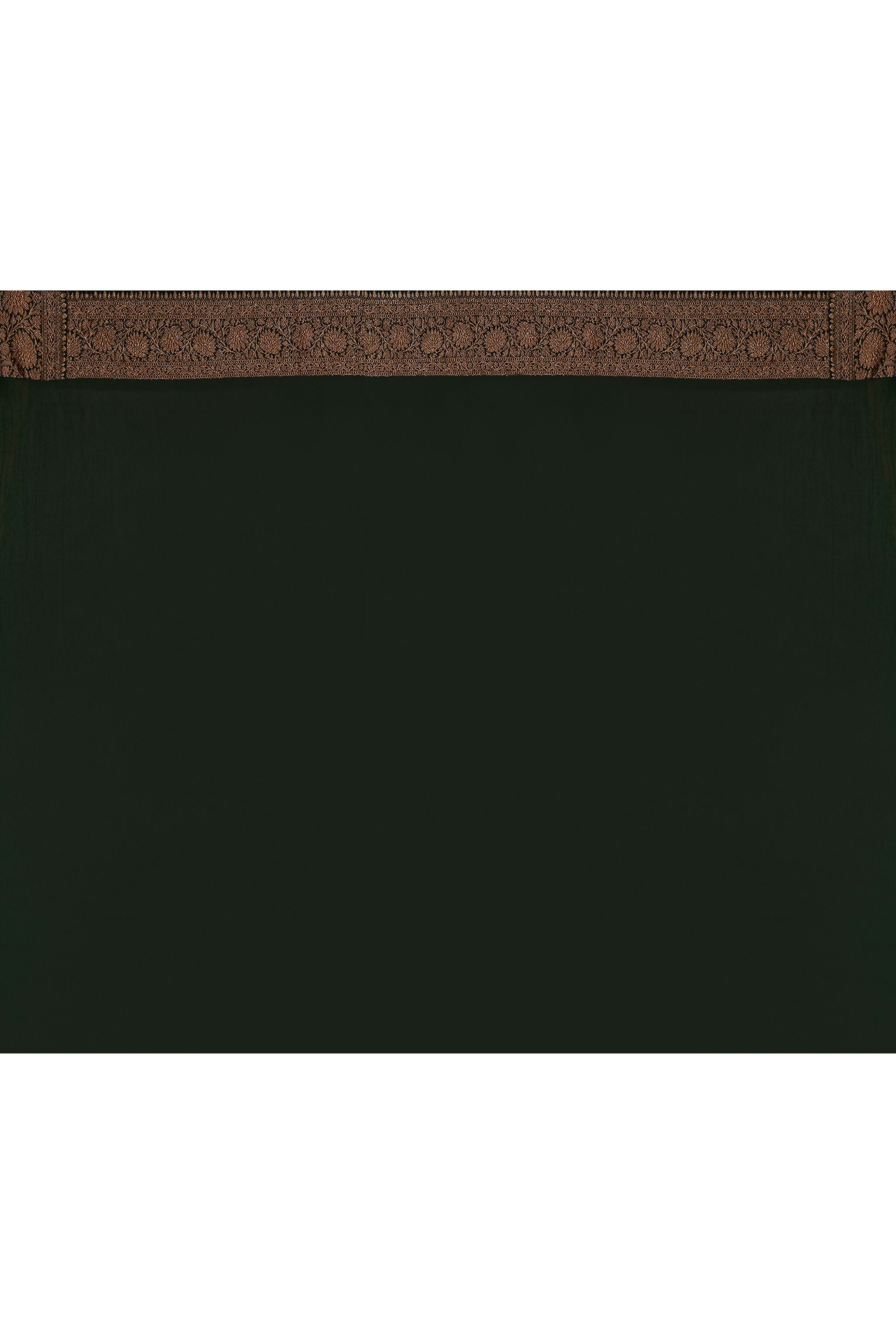 Joban Fashion Hot Pink Crepe Chiffon Pure Handloom Banarasi Silk Saree