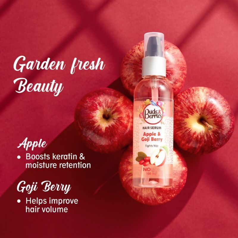 Buds & Berries Apple & Gojiberry Hair Serum - Distacart