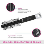 Thumbnail for Vega Mini Round Hair Brush - Dista
