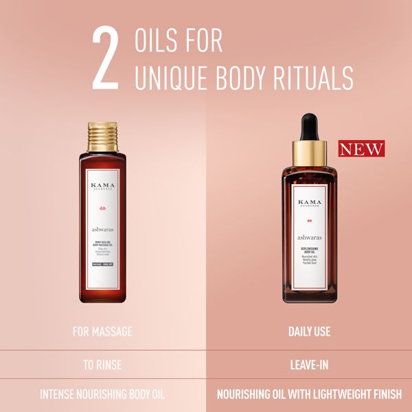 Kama Ayurveda Ashwaras Body Massage Oil - Distacart