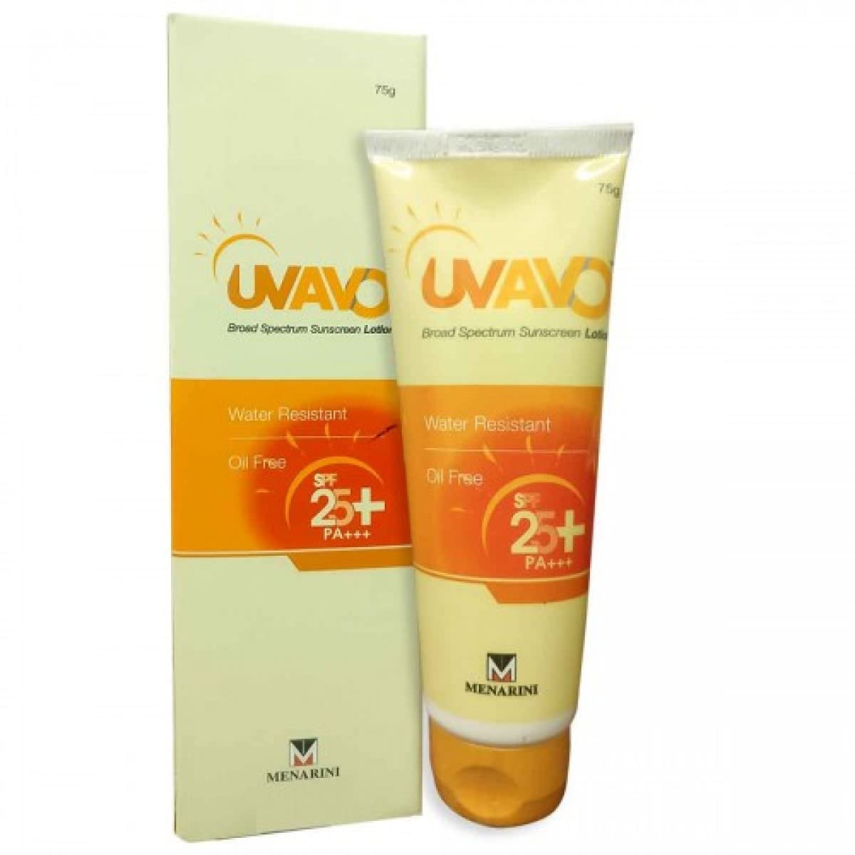 Menarini UV Avo Broad Spectrum Sunscreen Lotion - SPF 25+ - Distacart