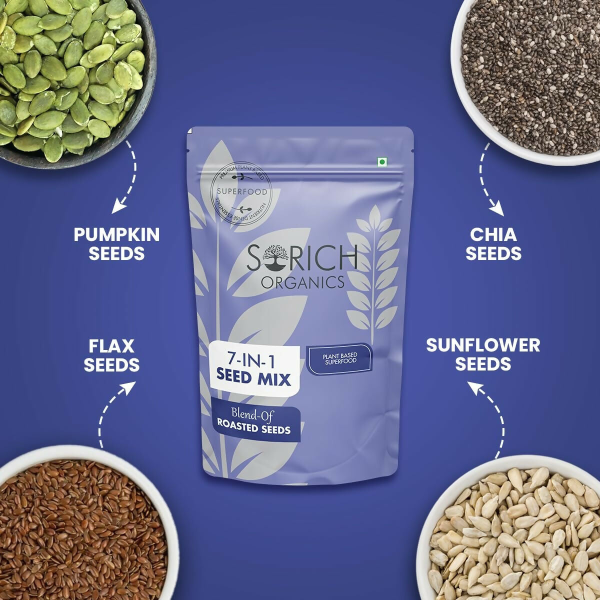 Sorich Organics 7 in one seeds mix - Distacart