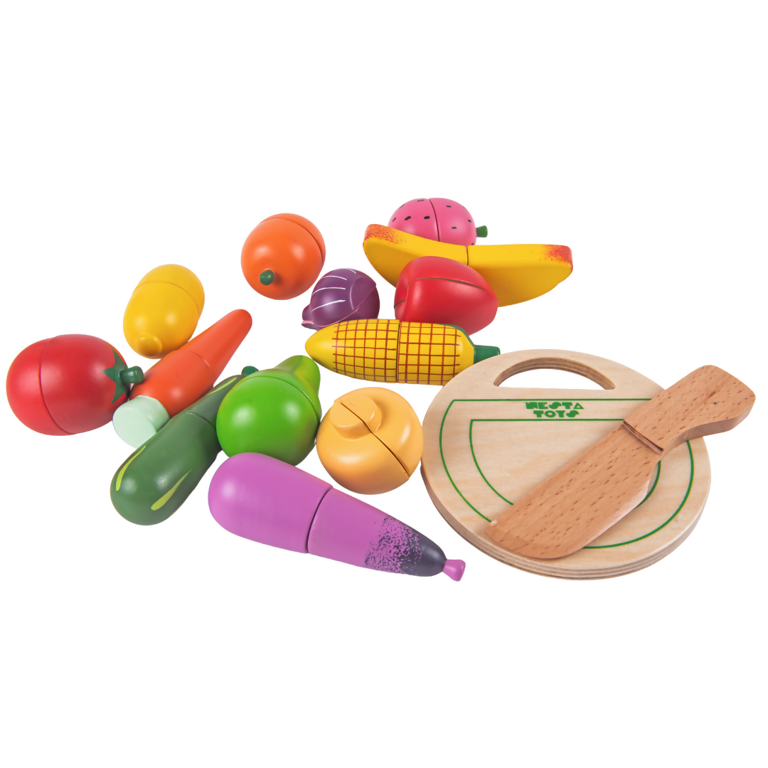 Wooden Fruit and Vegetable Toy 1