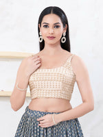 Thumbnail for Joban Fashion Gold Shift Sleeveless Back Open Blouse