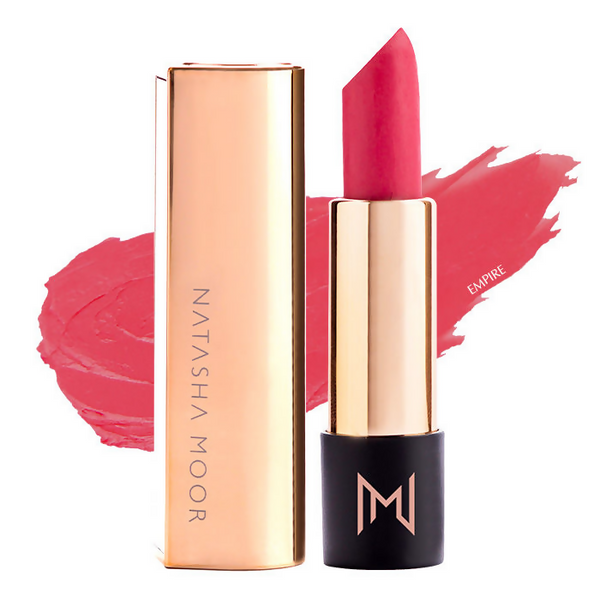 Natasha Moor Silk Suede Lipstick - Empire - Distacart