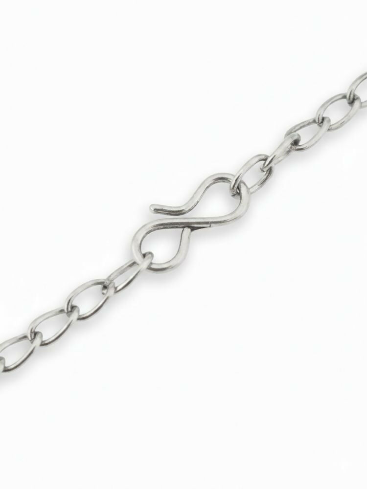 NVR Women Oxidised Silver Plated Necklace - Distacart