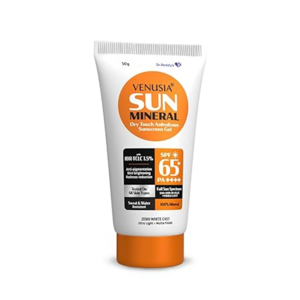 Dr. Reddy's Venusia Sun Mineral Sunscreen Gel SPF 65+ PA++++ - Distacart