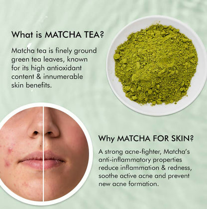 mCaffeine 2% Salicylic Acid Niacinamide & Matcha Tea Face Wash - Distacart