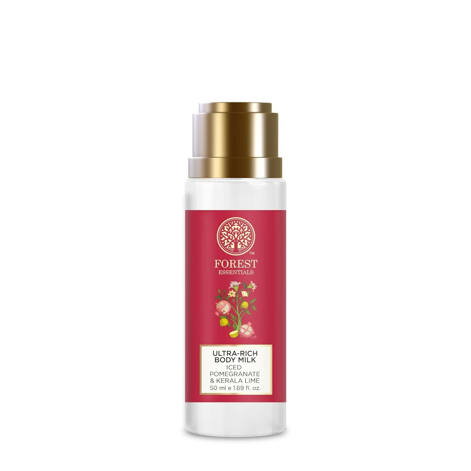 Forest Essentials Ultra Rich Body Milk Pomegranate Kerala Lime Body Lotion