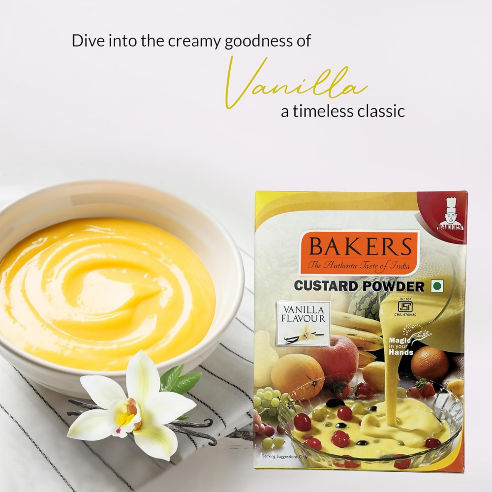 BAKERS Vanilla Flavored Custard Powder - Dista