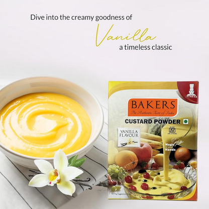 BAKERS Vanilla Flavored Custard Powder - Dista