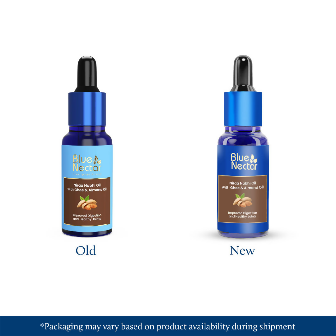 Blue Nectar Niraa Nabhi Oil with Almond Oil - Distacart