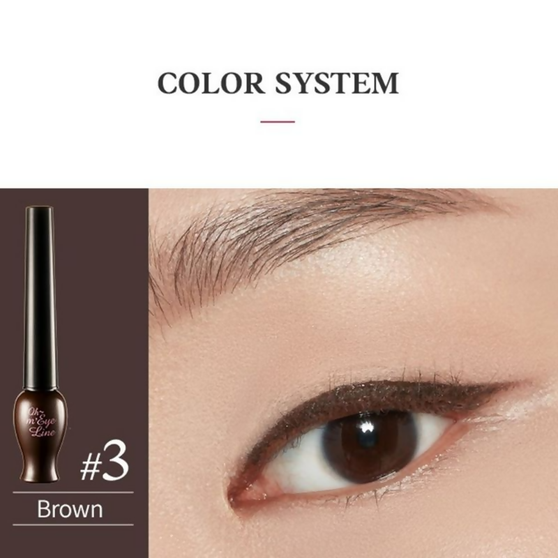 Etude House Oh My Eye Liner - Brown - Distacart