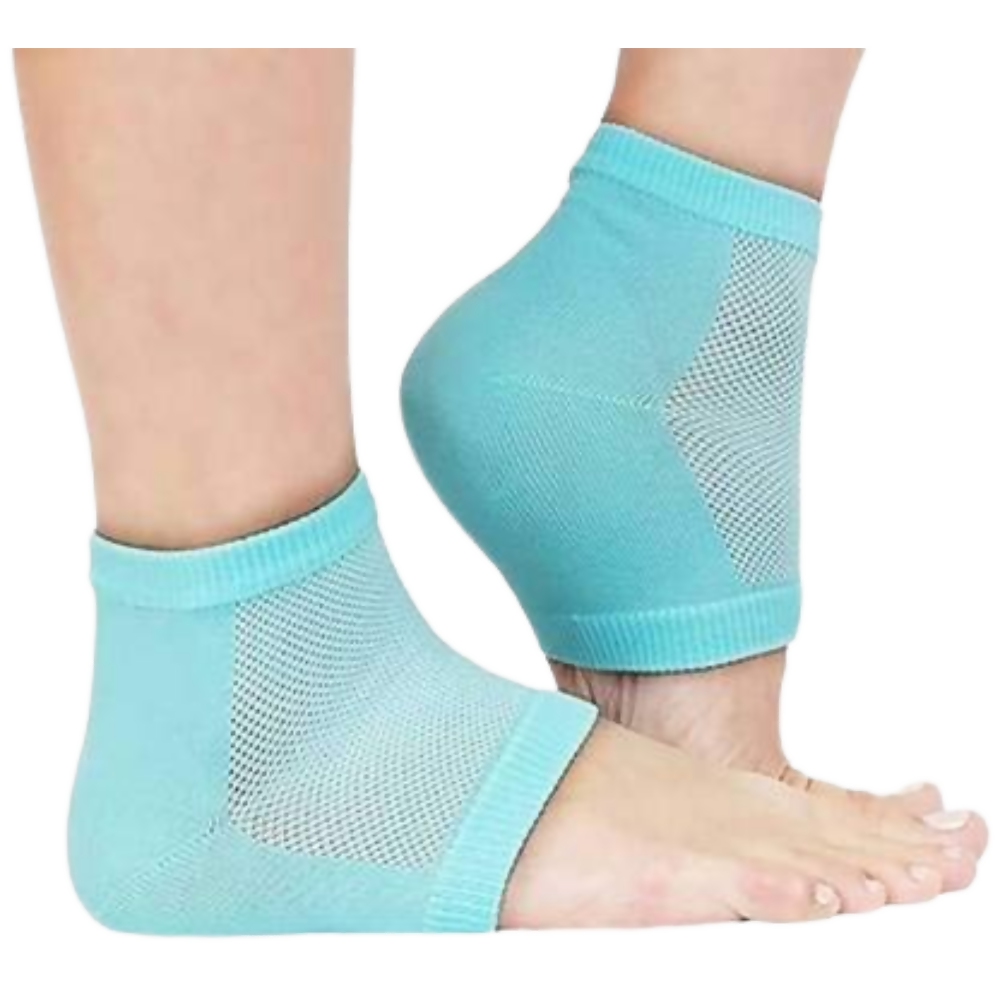 Bronson Professional Gel Heel Socks For Dry Hard Crack Heel - Dista
