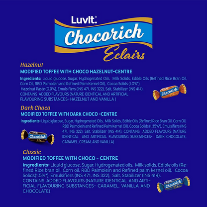 LuvIt. Chocorich Assorted Eclairs - Distacart