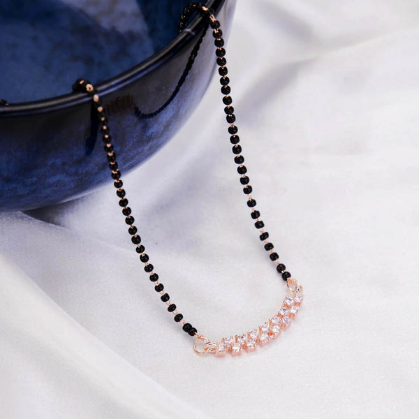 Joban Fashion Women White Ad Mangalsutra - Distacart