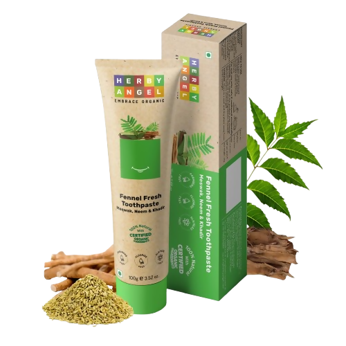 Herby Angel Fennel Fresh Toothpaste for Kids - Dista