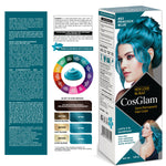 Thumbnail for Cosglam Semi Permanent Hair Color for Women & Men (#52 Peacock Blue) - Distacart