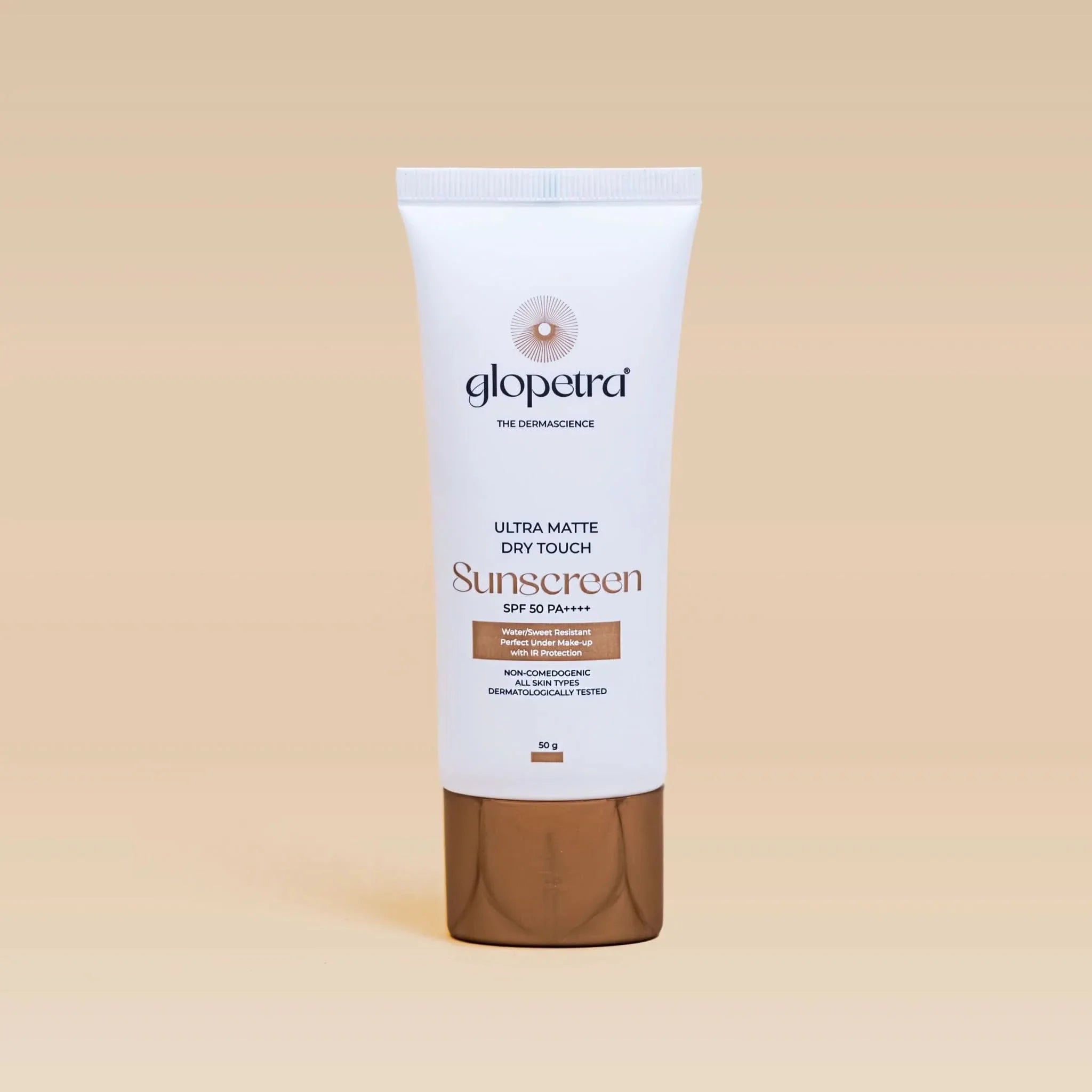 Glopetra Ultra Matte Dry Touch Sunscreen Spf 50 Pa+++ - Dista