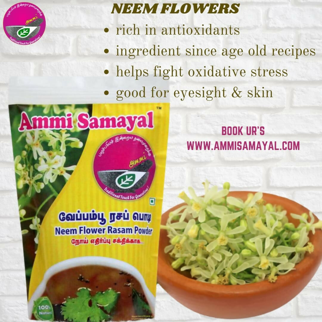 Ammi Samayal Neem Flower (Veppampoo) Instant Rasam/Soup Mix - Distacart