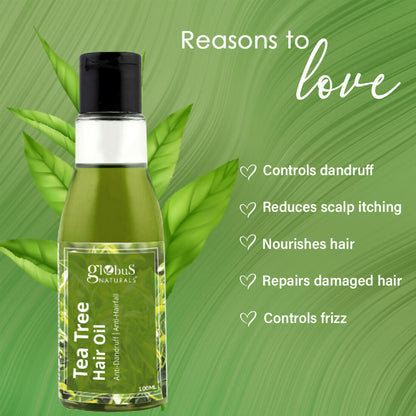 Globus Naturals Tea Tree Hair Oil - Distacart