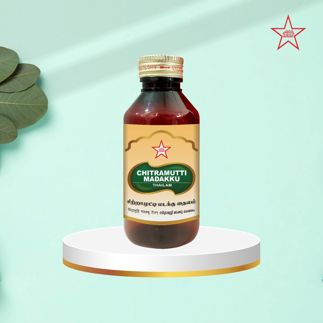 Skm Ayurveda Chitramutti Madakku Thailam