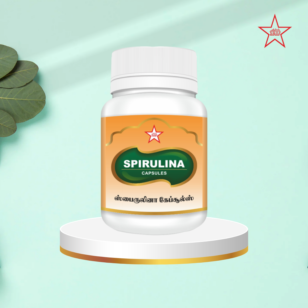 Skm Ayurveda Spirulina Capsule