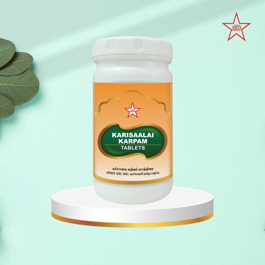 Skm Ayurveda Karisalai Karpam Tablet - Distacart
