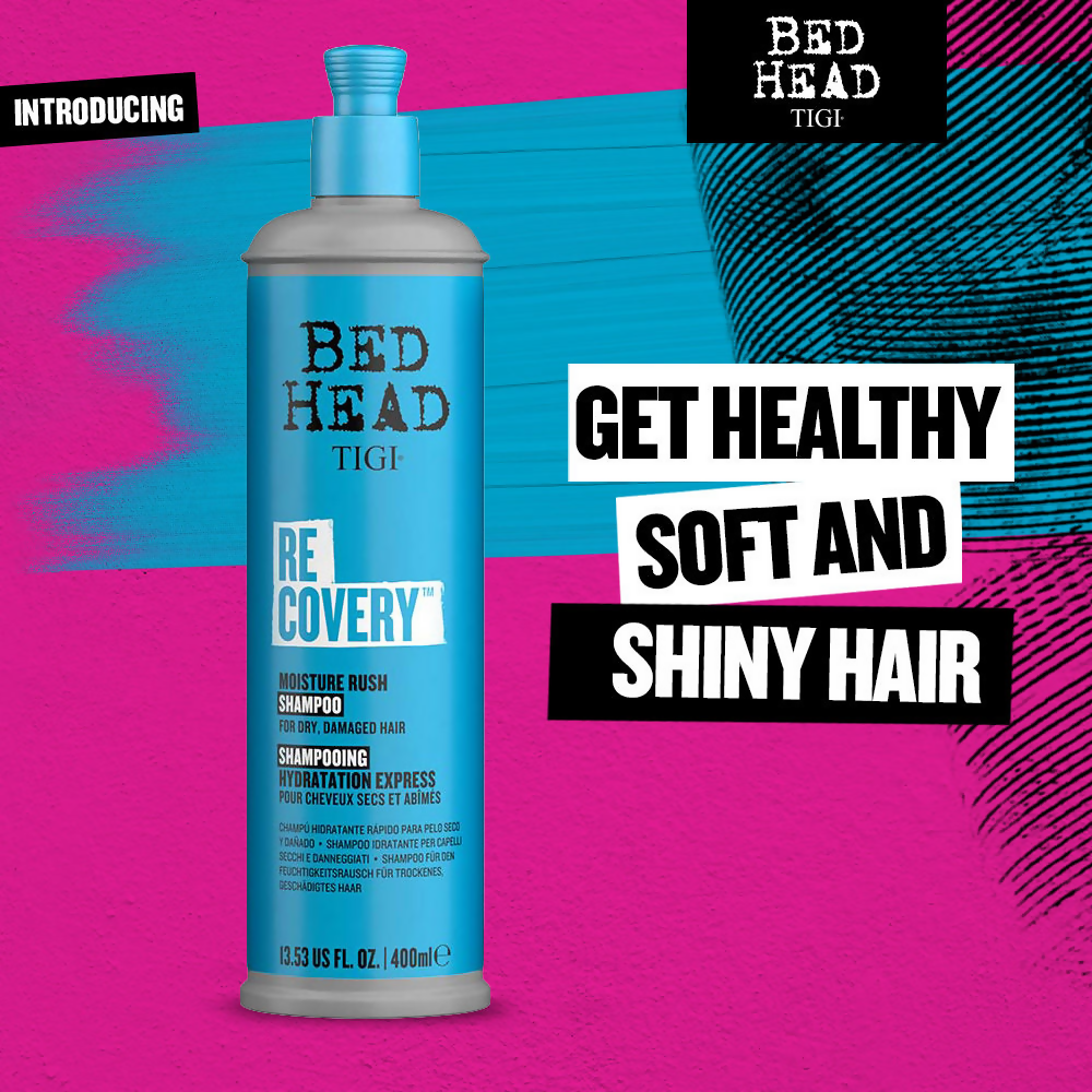 TIGI Bed Head Recovery Moisture Rush Shampoo - Distacart