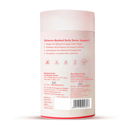 Dr. Morepen Apple Cider Vinegar Gummies - Apple Flavor - Distacart