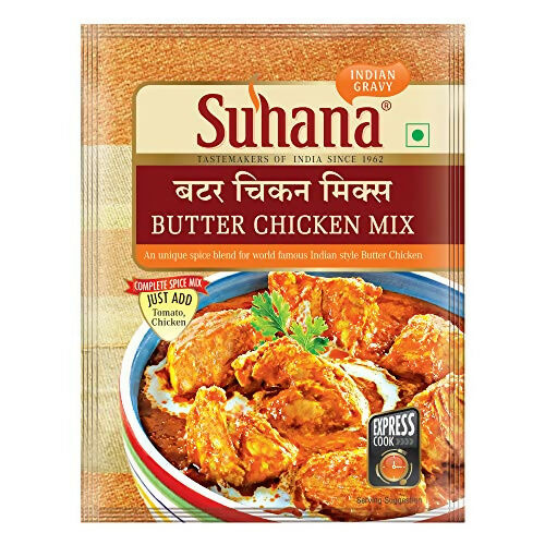 Suhana Spice Mixes - Chicken Gravy Mix, Butter Chicken Mix & Chicken Biryani Mix - Combo