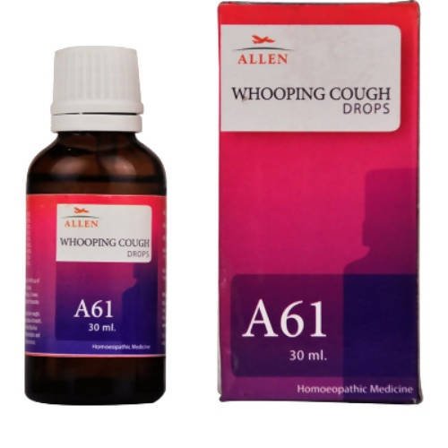 Allen Homeopathy A61 Whooping Cough Drops - Distacart