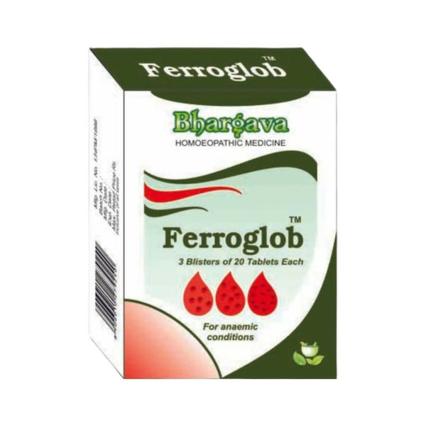 Dr. Bhargava Homeopathy Ferroglob Tablets - Distacart