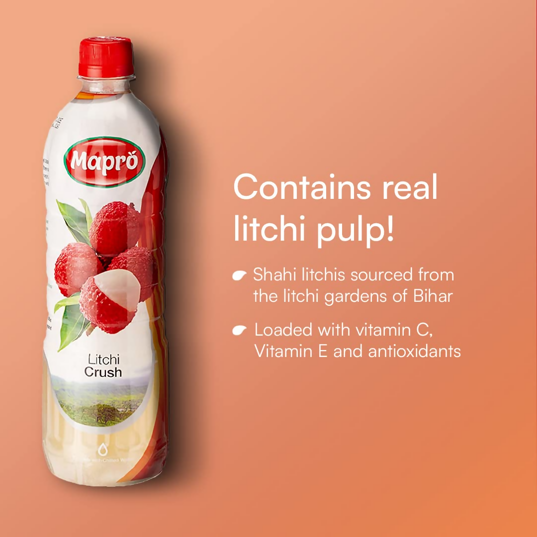 Mapro Litchi Crush with Litchi Shreds - Dista