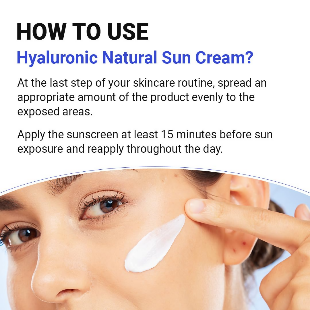 Isntree Hyaluronic Acid Natural Suncream SPF 50 - Distacart