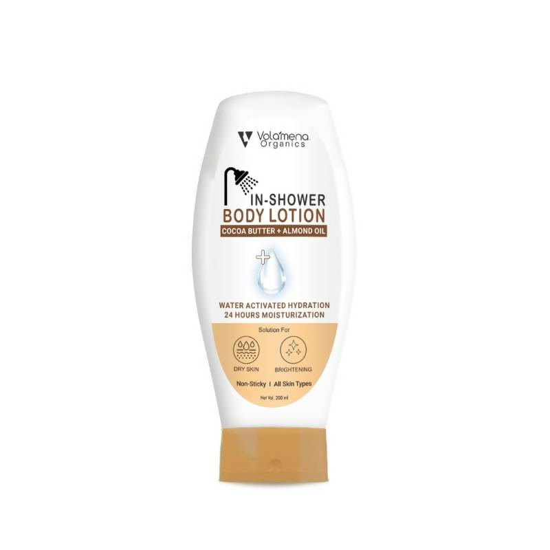 Volamena Cocoa + Almond In-Shower Body Lotion With Shea Butter