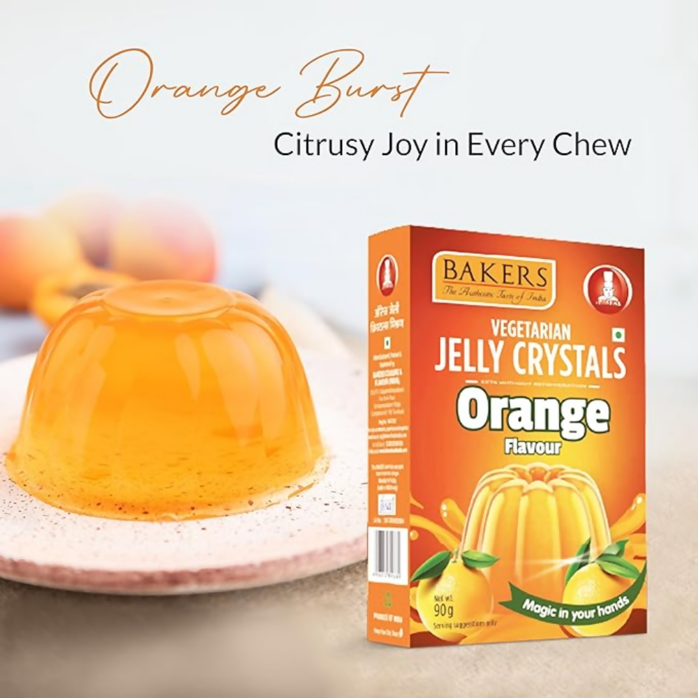 BAKERS Jelly Crystals - Orange - Dista