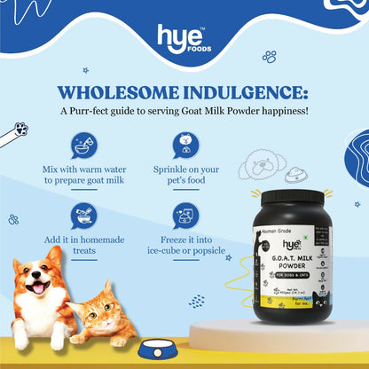 Hye Pets Goat Milk Powder For Pets - Distacart