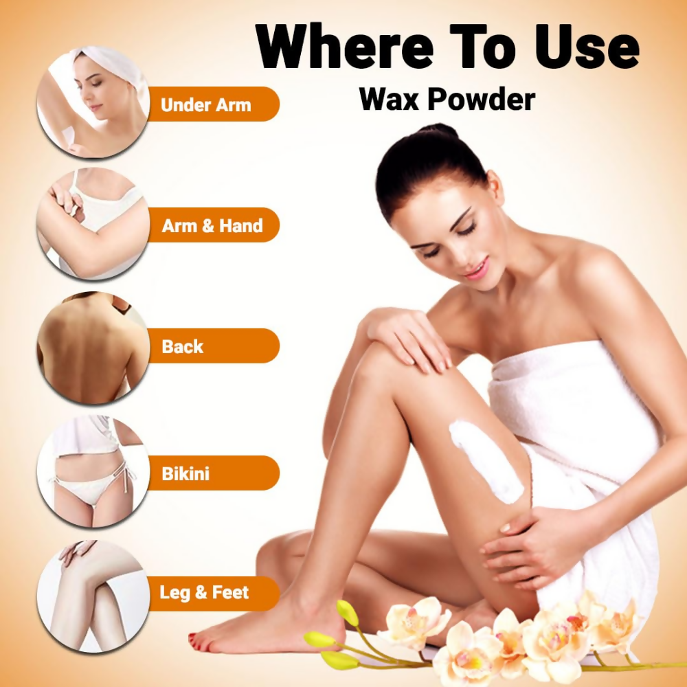 VedicAyurveda Herbal Wax Powder - Turmeric - Dista