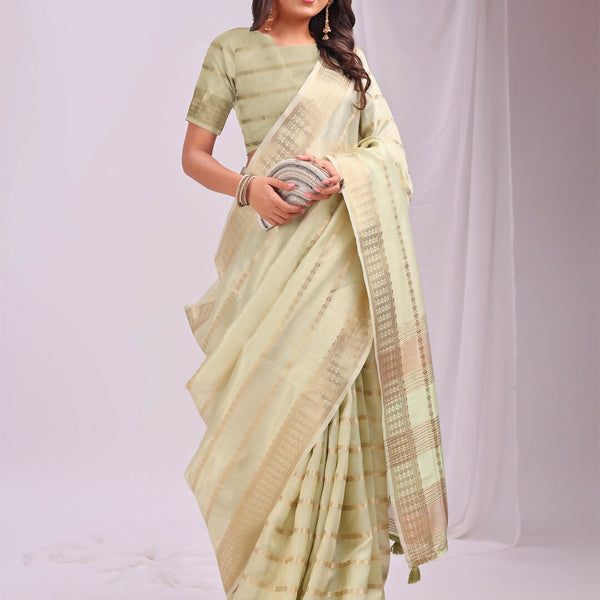 Astita Organza Light Green Saree