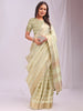 Shree Shyam Fashion Organza Light Green Saree - Distacart