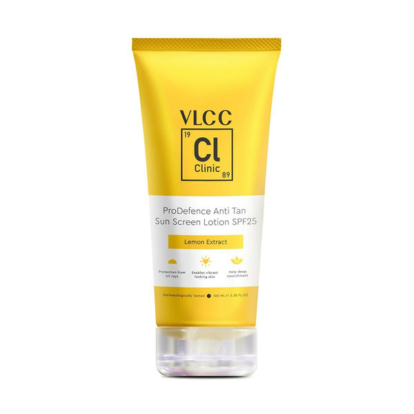 VLCC Clinic ProDefence Anti Tan Sun Screen Lotion SPF 25 - Distacart