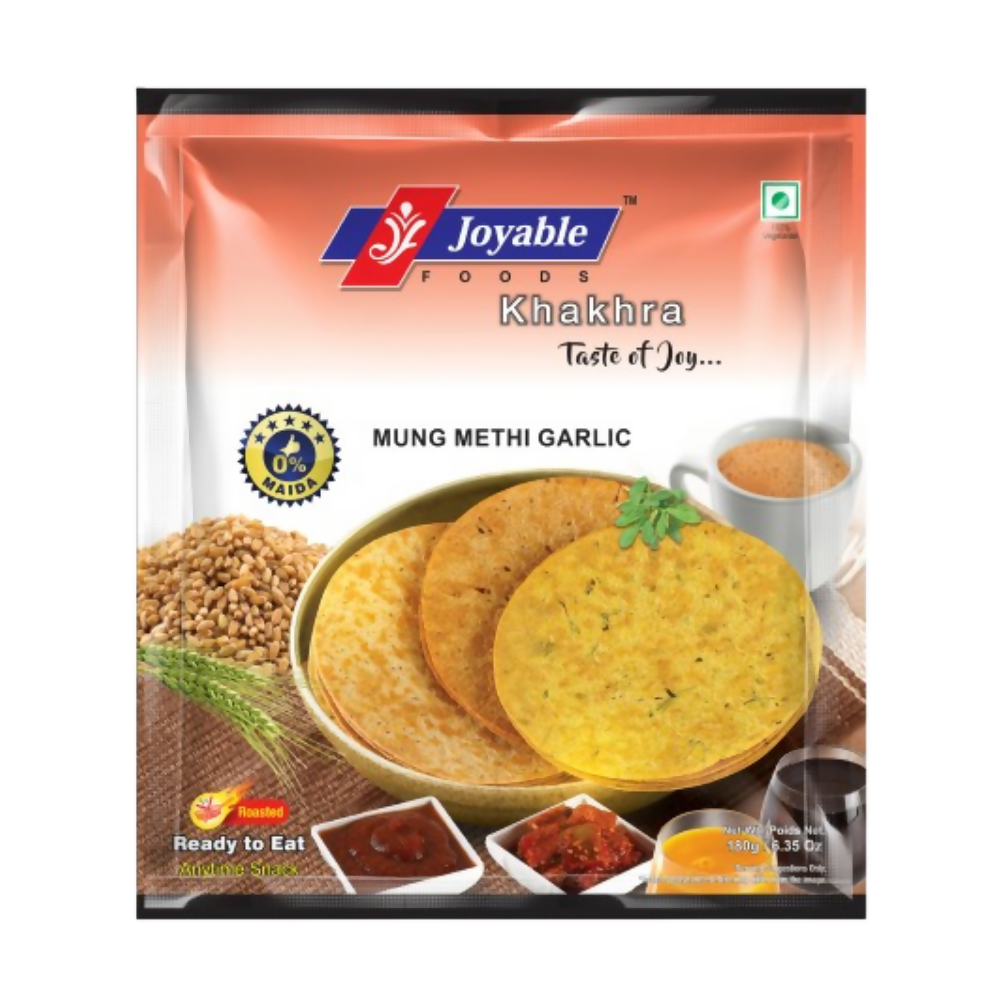 Joyable Mung Methi Garlic Khakhra