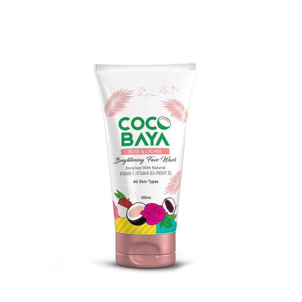 Cocobaya Rose & Lychee Face Wash - Distacart