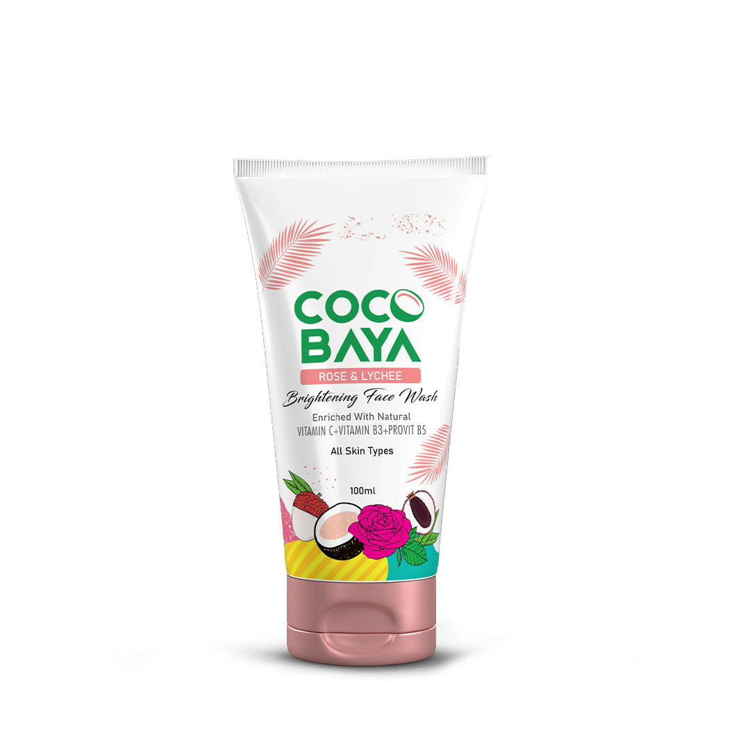 Cocobaya Rose & Lychee Face Wash - Distacart