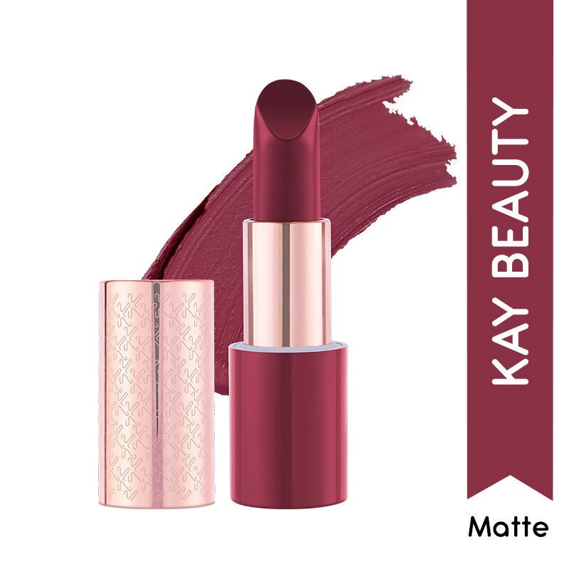 Kay Beauty Matte Drama Long Stay Lipstick - Head Turner - Distacart