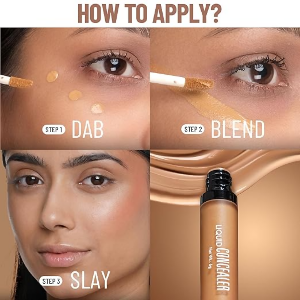 Swiss Beauty Liquid Light Weight Concealer With Full Coverage - Dista