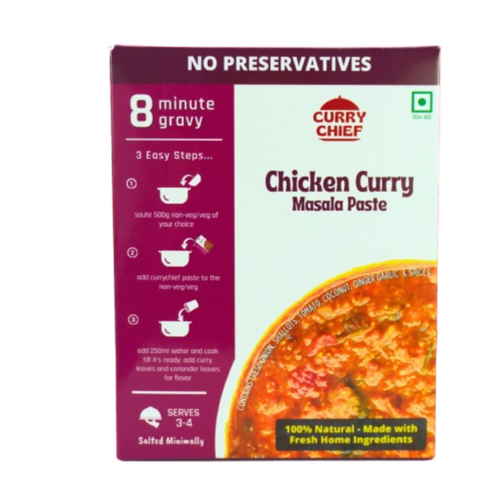 CurryChief 8 Minute Chicken Curry Masala Paste - Distacart