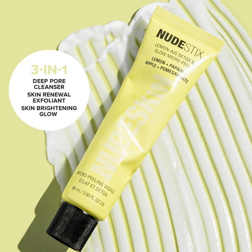 Nudestix Nudeskin Lemon-Aid Detox & Glow Micro-Peel - Distacart